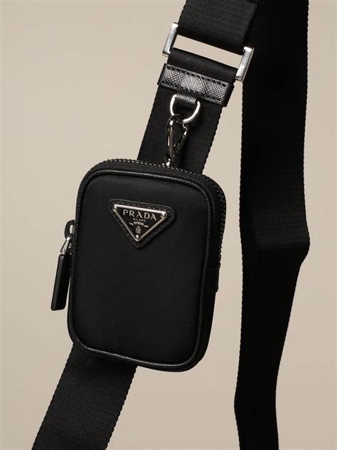 prada men's bag nylon|Prada shoulder bag for men.